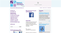 Desktop Screenshot of diakonie-wug.de